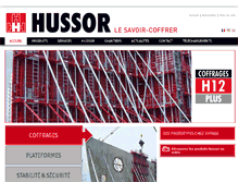 Tablet Screenshot of hussor.com